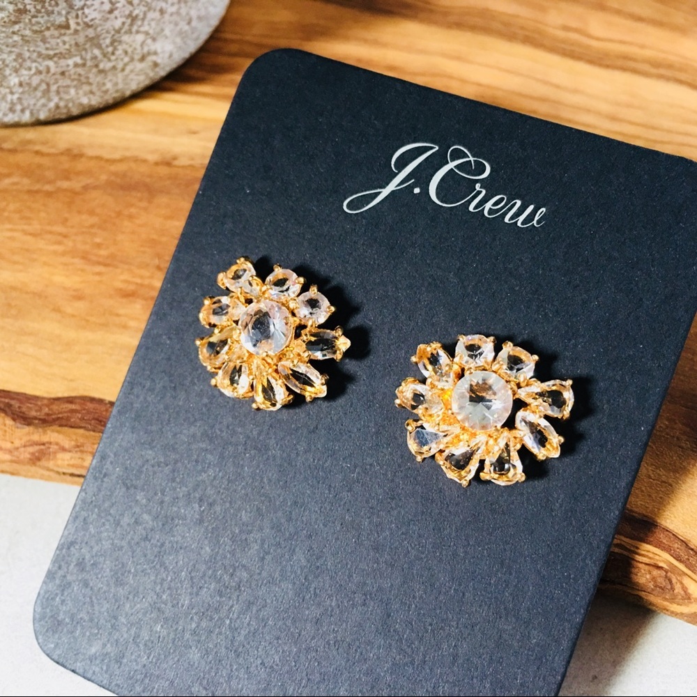 J. CREW Sparkle Studs Earrings